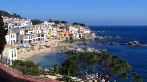 Tegan and Clark in Spain costa brava